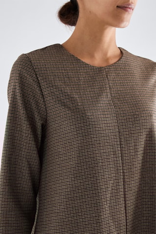 Robe patineuse - Marron