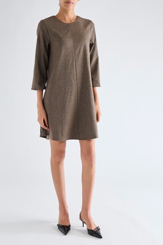 Robe patineuse - Marron