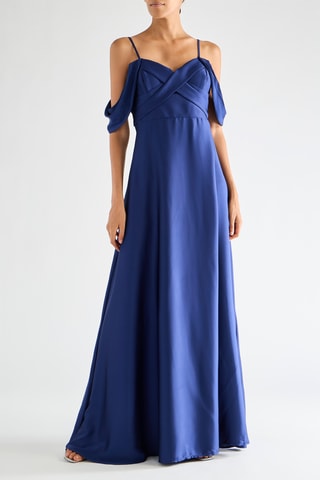 Robe longue - Bleu