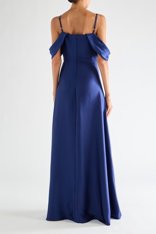 Robe longue - Bleu