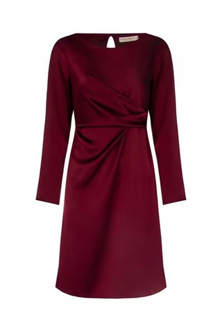 Robe fourreau - Bordeaux