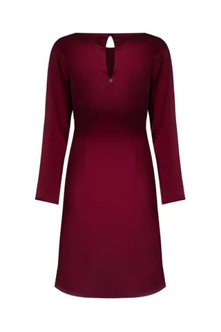 Robe fourreau - Bordeaux