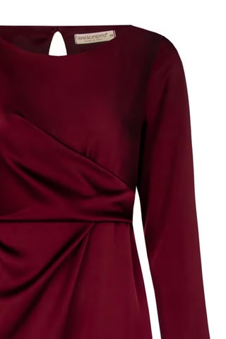 Robe fourreau - Bordeaux