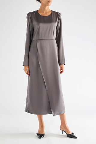 Robe droite - Gris