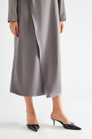 Robe droite - Gris
