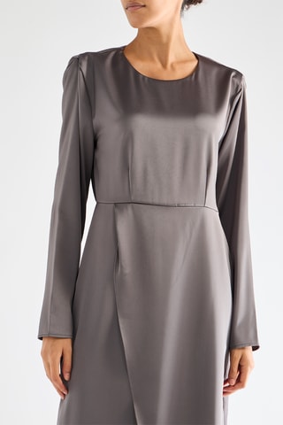 Robe droite - Gris