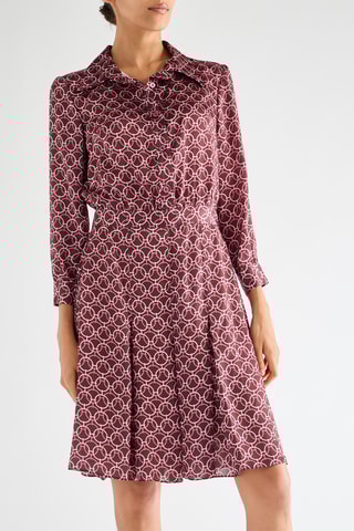 Robe patineuse - Bordeaux