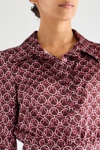 Robe patineuse - Bordeaux