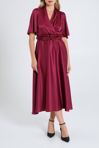 Robe patineuse - Bordeaux