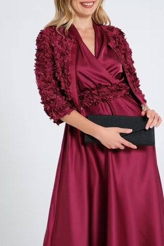 Robe patineuse - Bordeaux