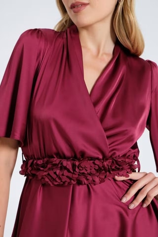 Robe patineuse - Bordeaux