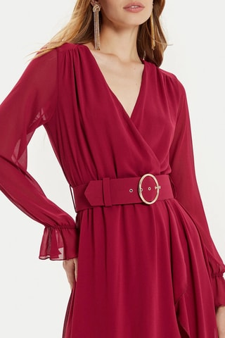 Robe patineuse - Bordeaux