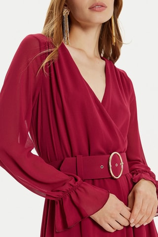 Robe patineuse - Bordeaux