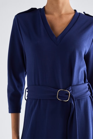 Robe patineuse - Bleu marine