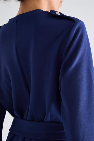 Robe patineuse - Bleu marine