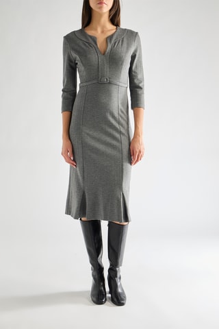 Robe patineuse - Gris