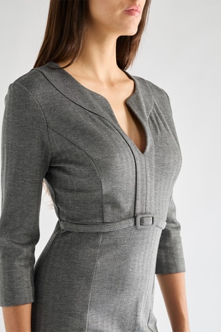 Robe patineuse - Gris