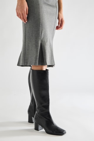 Robe patineuse - Gris