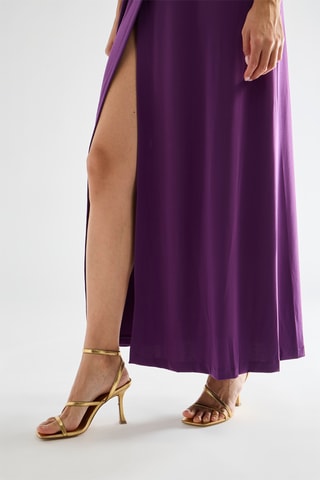 Robe asymétrique - Violet