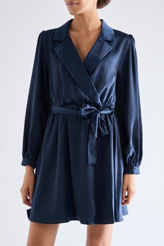 Robe patineuse - Bleu marine