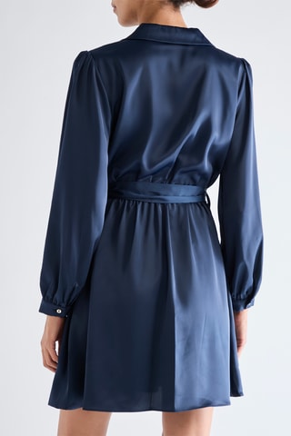 Robe patineuse - Bleu marine