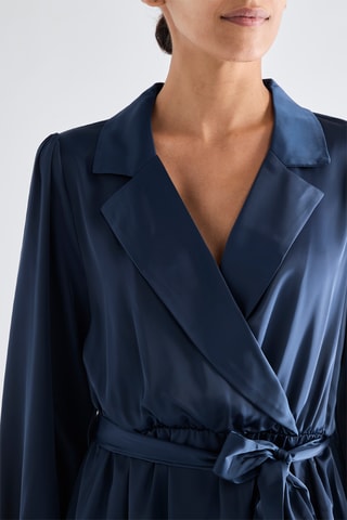 Robe patineuse - Bleu marine