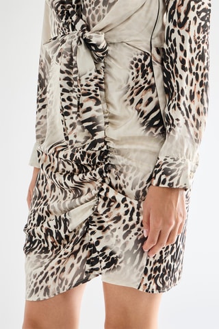 Robe fourreau - Beige