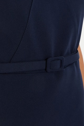 Robe fourreau - Bleu marine