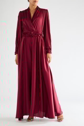 Robe longue - Bordeaux