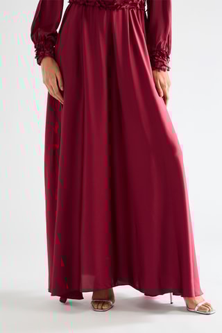 Robe longue - Bordeaux