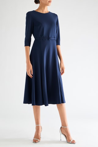 Robe patineuse - Bleu marine