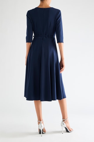 Robe patineuse - Bleu marine