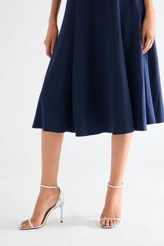 Robe patineuse - Bleu marine