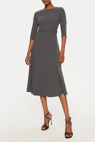 Robe patineuse - Gris foncé