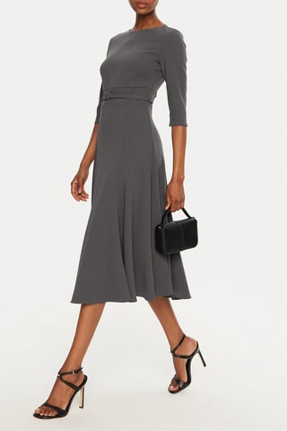 Robe patineuse - Gris foncé