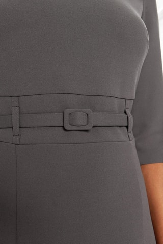 Robe patineuse - Gris foncé