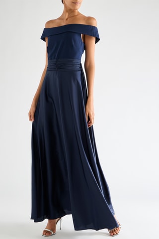 Robe longue - Bleu marine