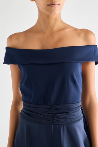 Robe longue - Bleu marine