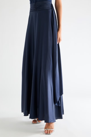 Robe longue - Bleu marine