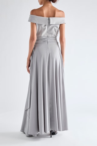 Robe longue - Gris clair