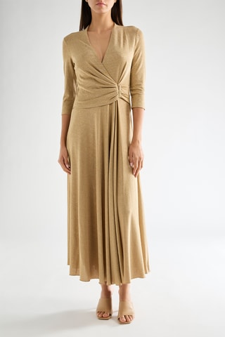 Robe longue - Doré