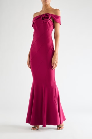 Robe longue - Bordeaux