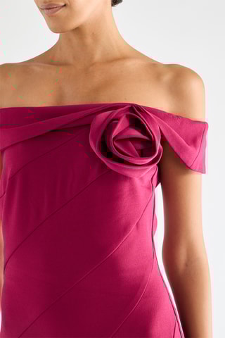 Robe longue - Bordeaux