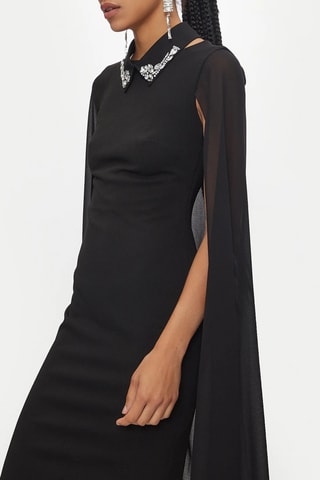 Robe fourreau - Noir