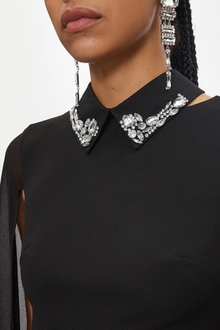 Robe fourreau - Noir