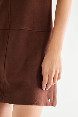 Robe droite - Marron