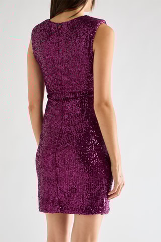 Robe droite - Violet