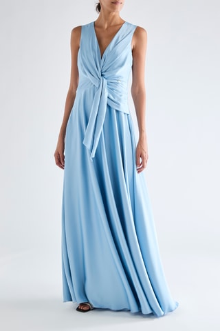 Robe longue - Bleu clair