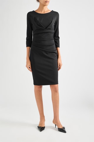 Robe fourreau - Noir