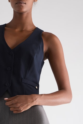 Gilet de costume - Bleu marine